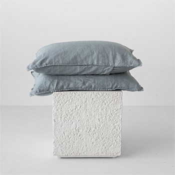 Flax Linen Pillowcases, Pair