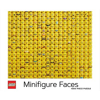 LEGO Minifigure Faces Jigsaw Puzzle