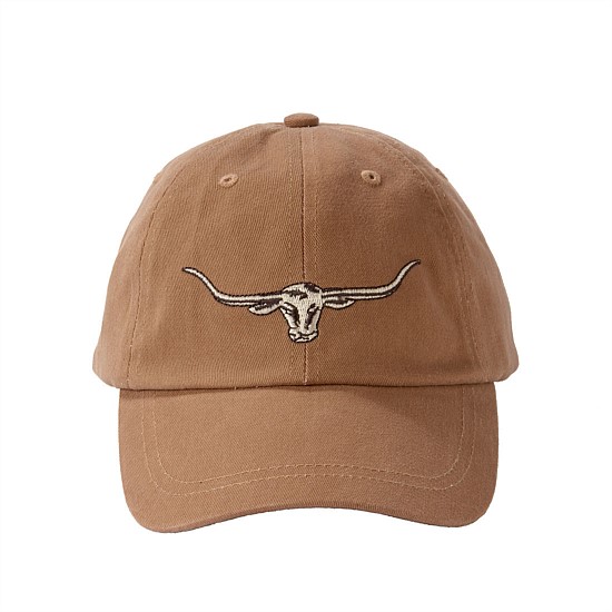 RM Williams Steers Head Logo Cap