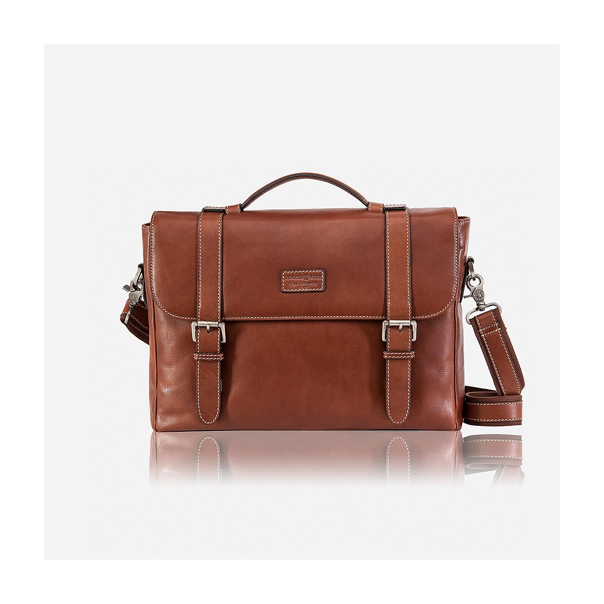 Travel & Experiences Double Buckle Laptop Briefcase