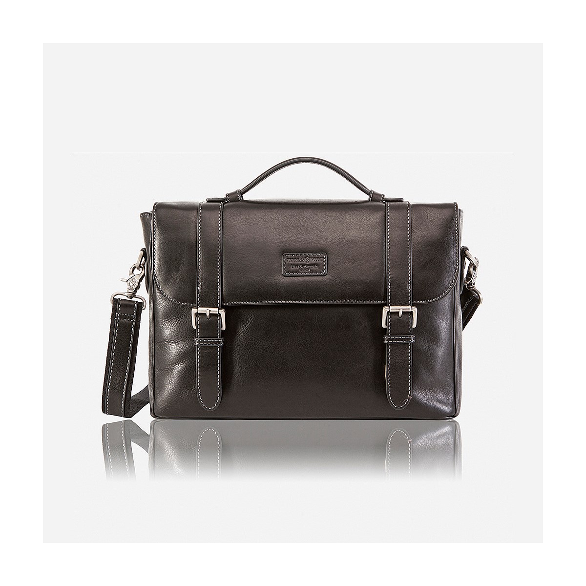 Travel & Experiences Double Buckle Laptop Briefcase