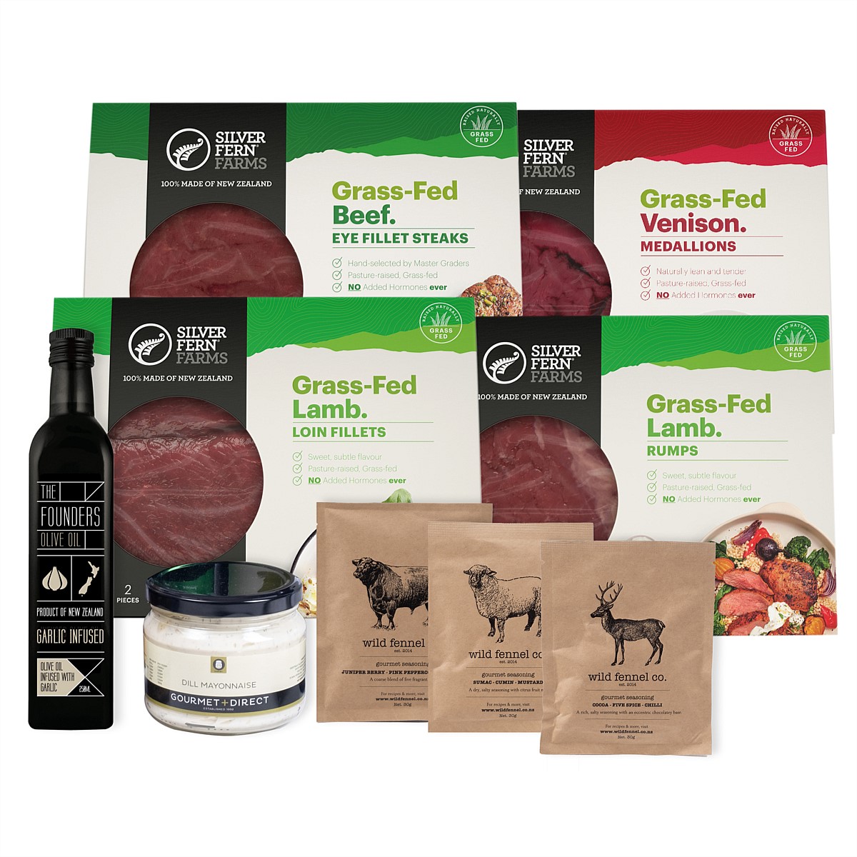 Wine & Food Sear and Serve Gourmet Dinners Pack