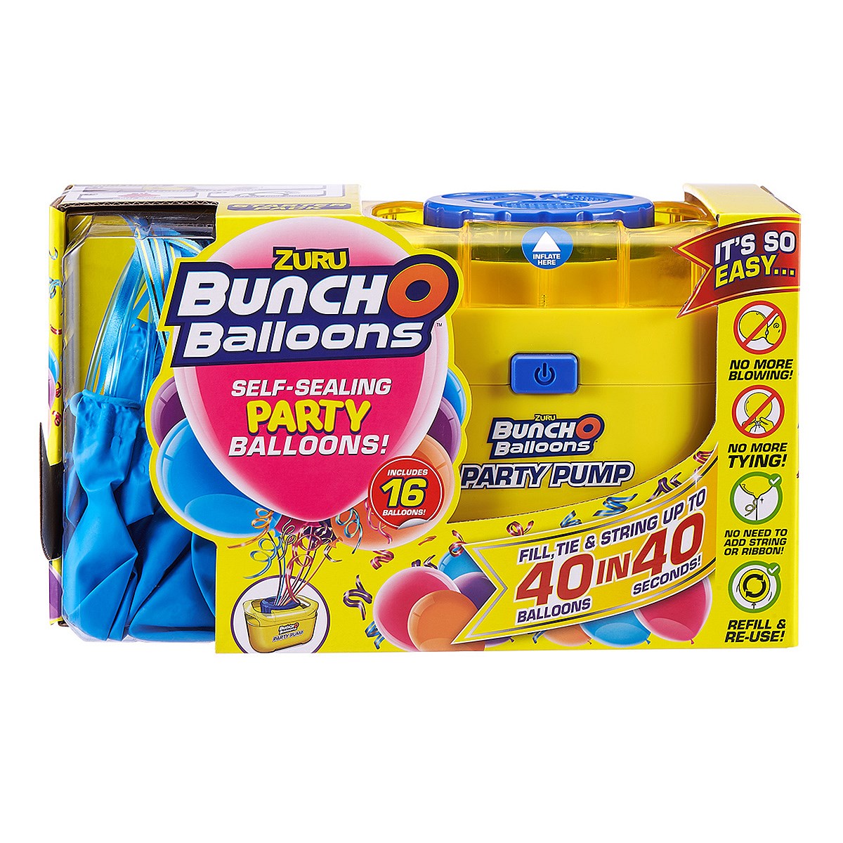 Children Bunch o Balloons Party Balloons original party pump with
