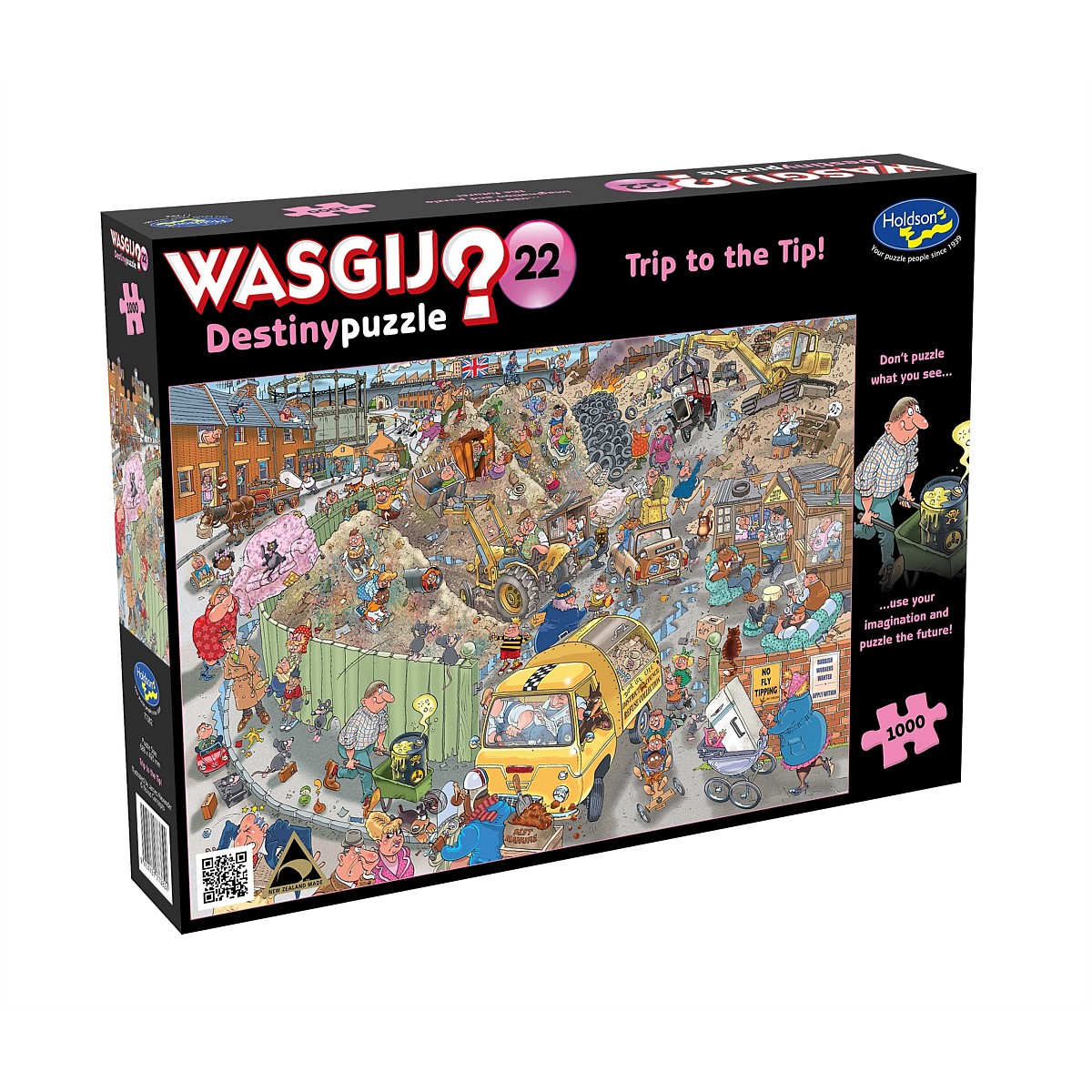 Children Wasgij Destiny 22 1000 Piece Jigsaw Puzzle Trip to the Tip
