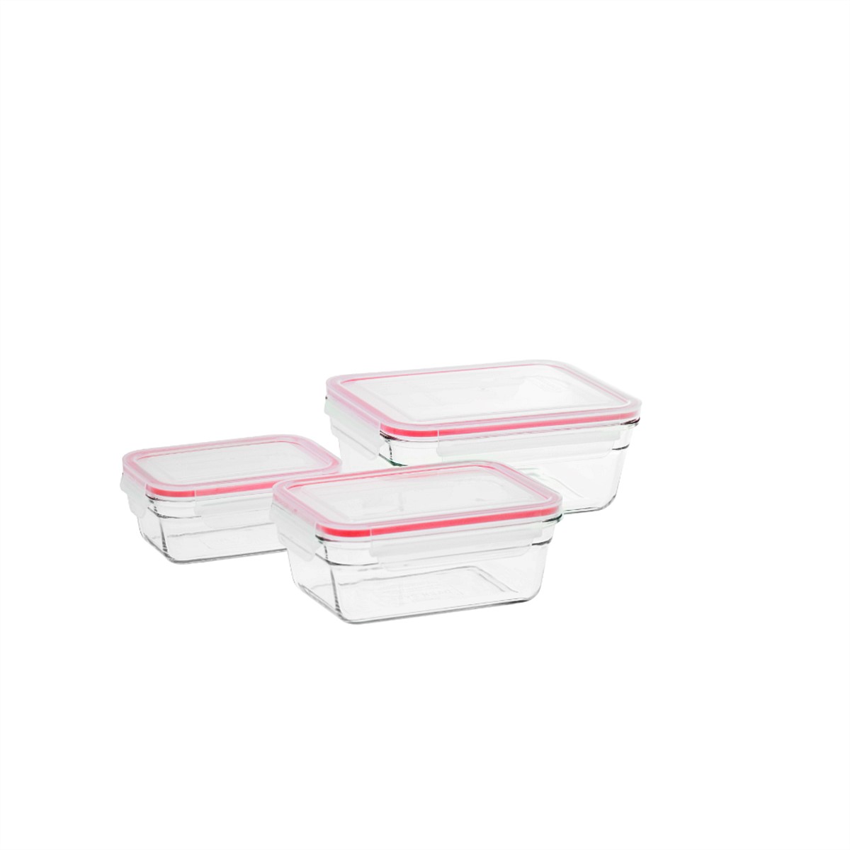 Home & Tech 3 Piece Oven Safe Container Set