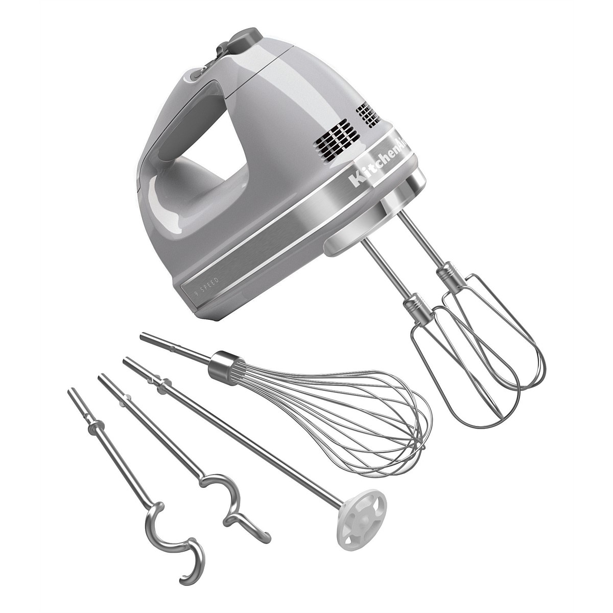 Home & Tech KitchenAid Artisan 9 Speed Hand Mixer KHM926 Contour Silver