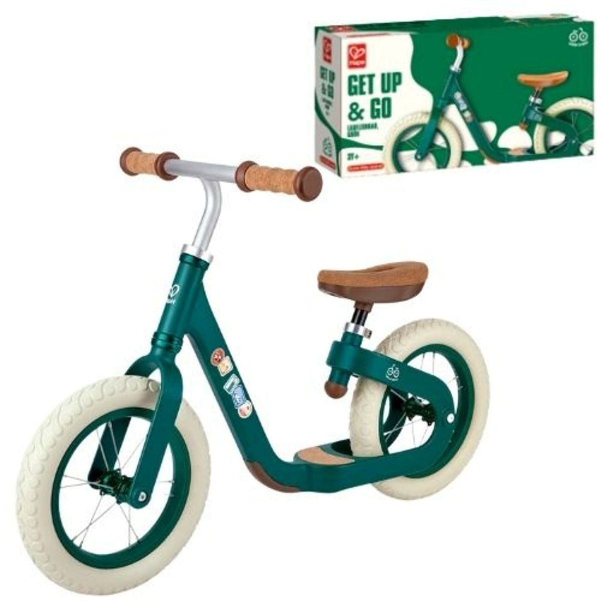 Children Learn to Ride Balance Bike