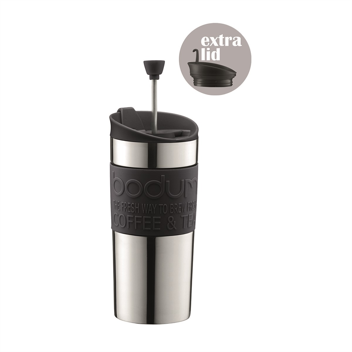 Travel Press Set Coffee Maker with extra lid