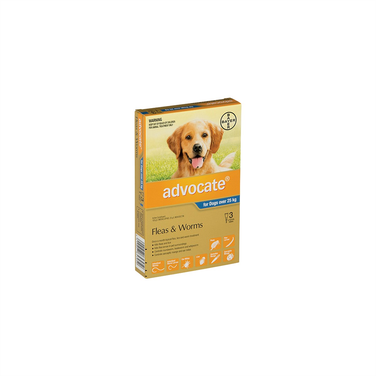 Flea Worm Flea Worm Treatment For Dogs Over 25kg