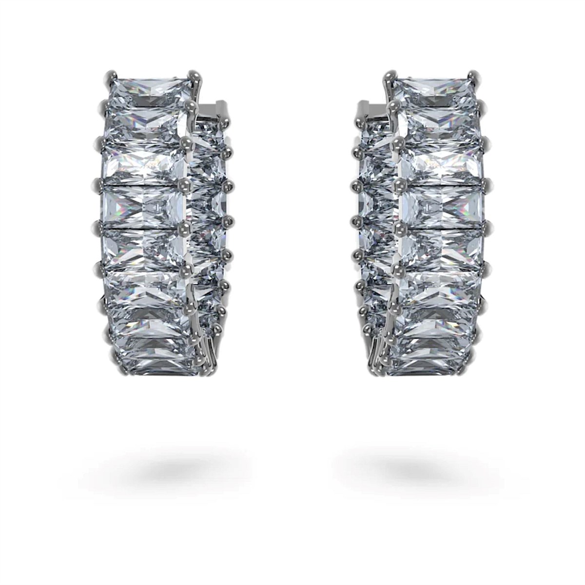 Buy Matrix Hoop Earrings Baguette | Shop at the Airpoints™ Store