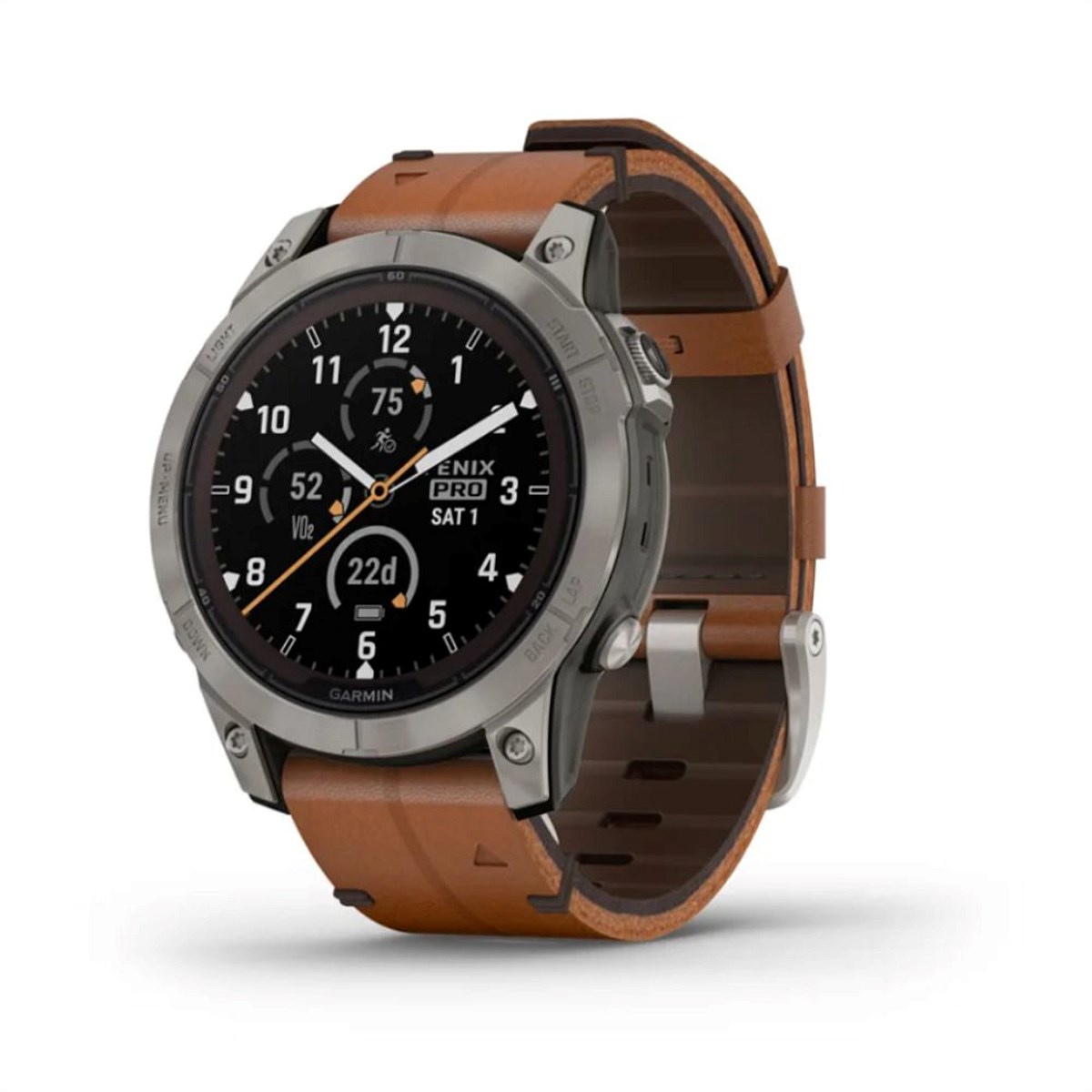 Buy Fenix 7 Pro Sapphire Solar Titanium with Chestnut Leather Band Shop at the Airpoints Store
