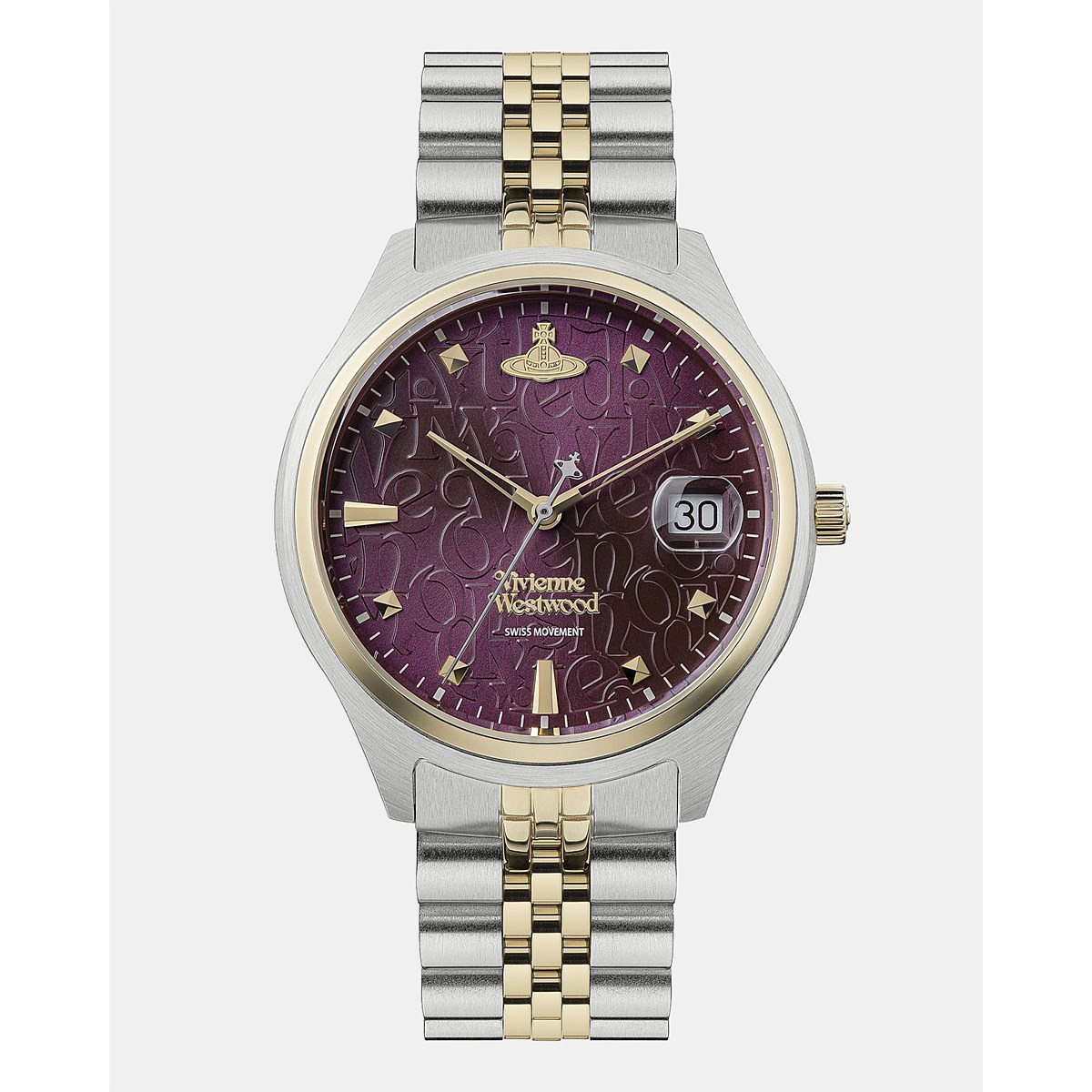 Buy Camberwell Watch Two Tone 37mm - Purple | Shop at the  display picture 1