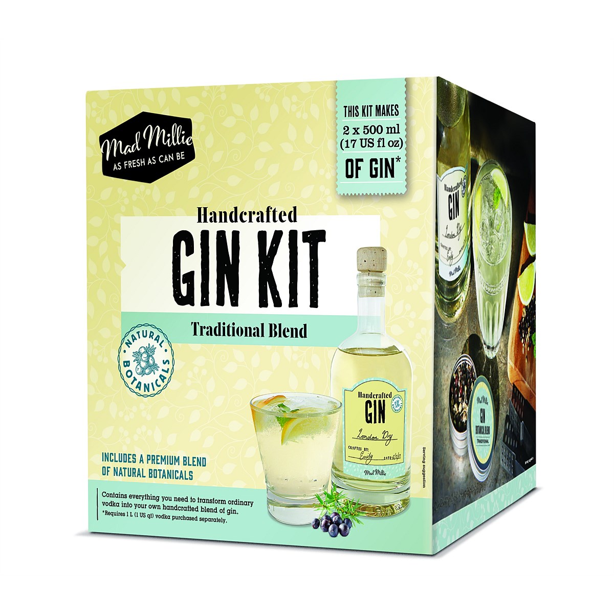 Wine & Food Handcrafted Gin Kit