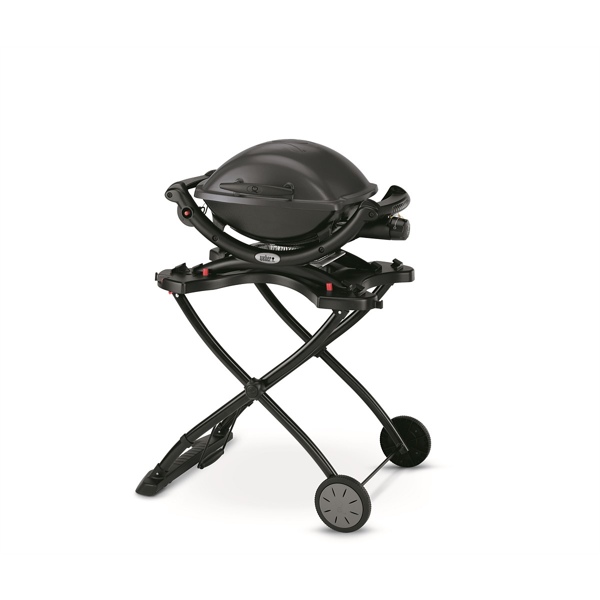 Black weber baby q top