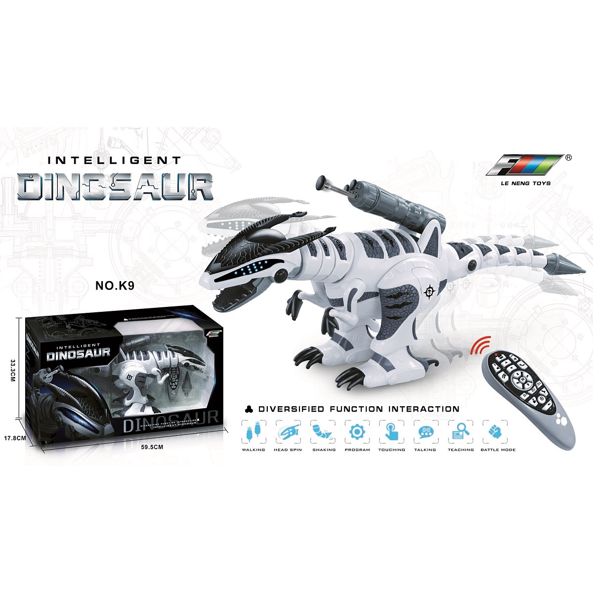 Intelligent dinosaur toy sales
