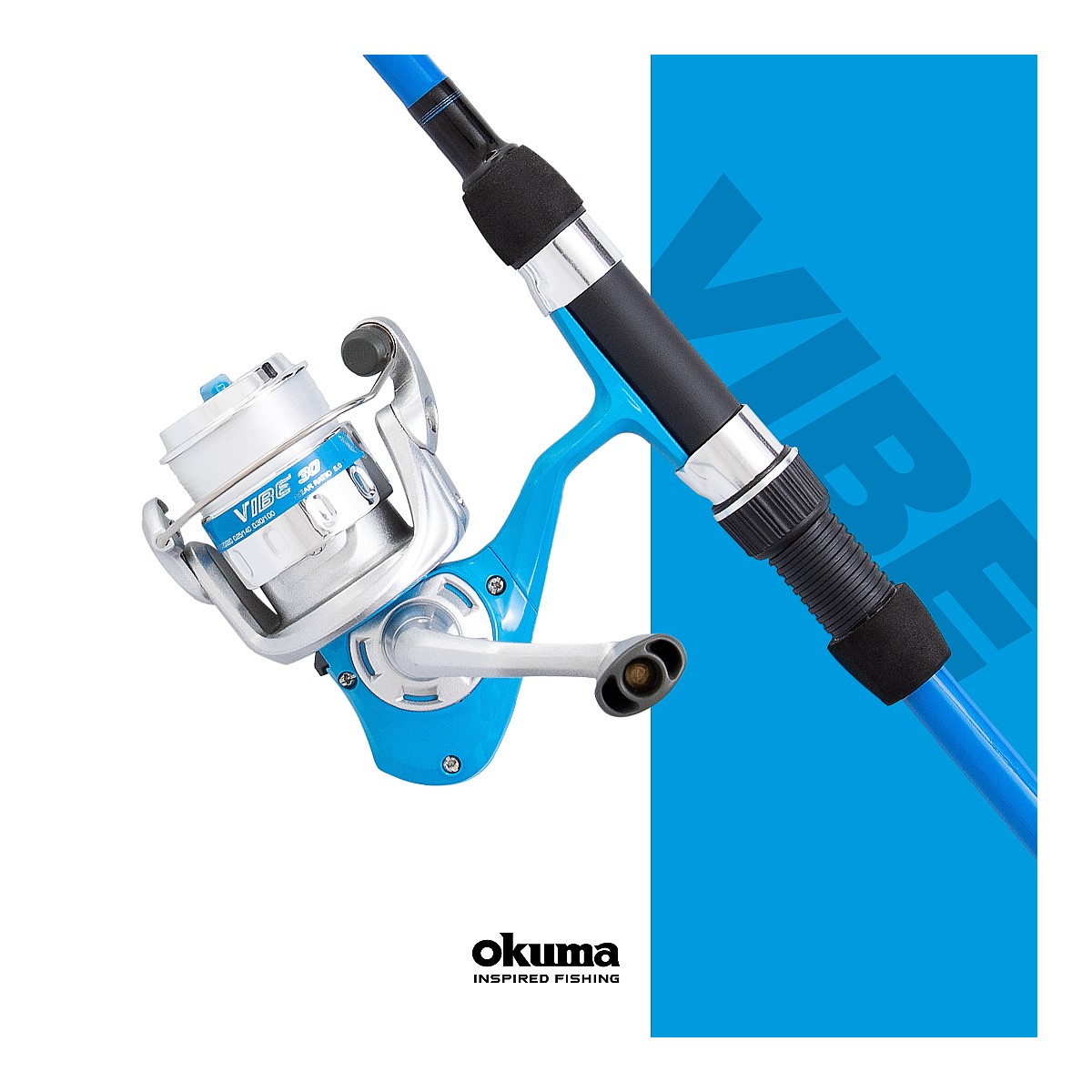 Buy Vibe Kids Set 6'''' Piece Rod Spooled With Line Blue