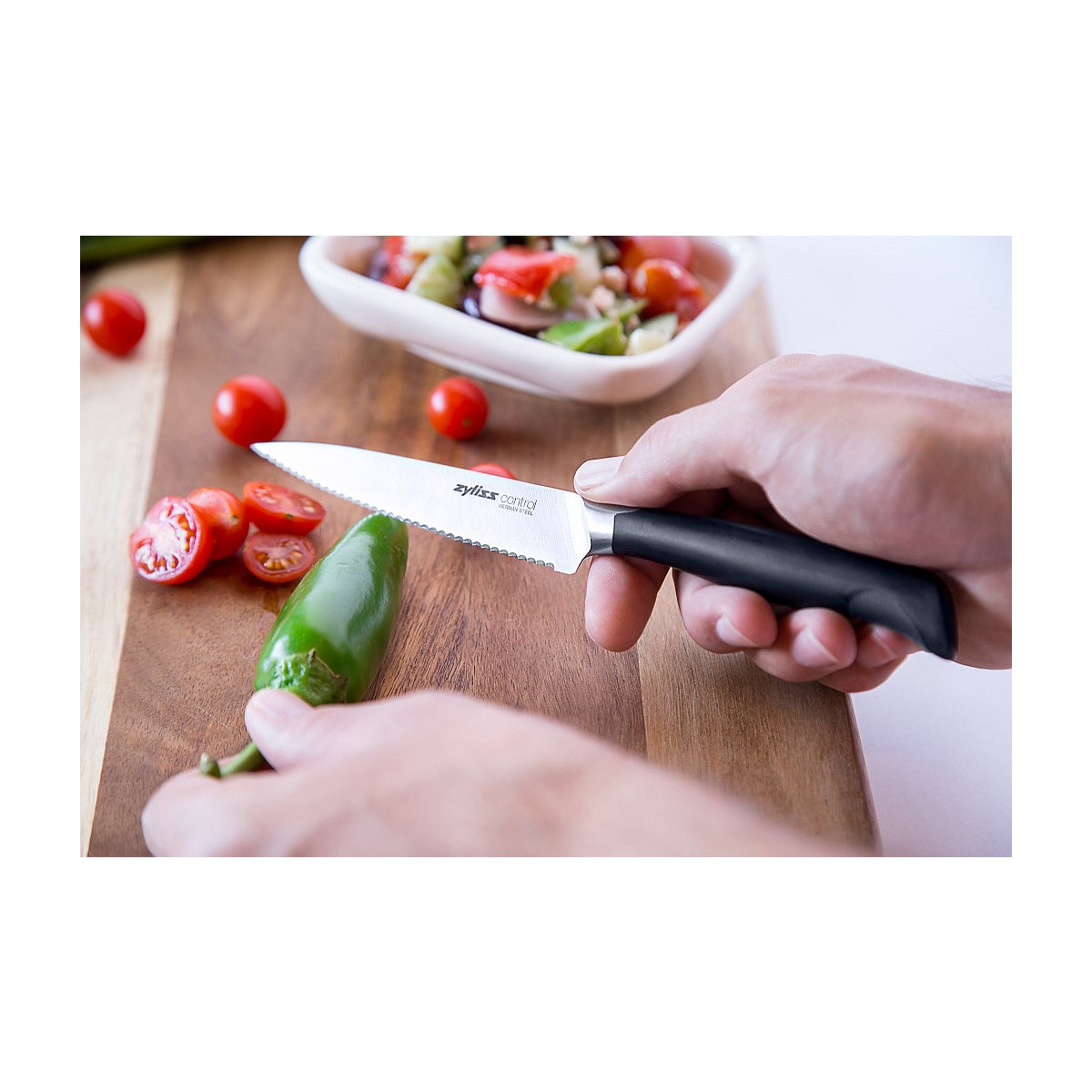 Zyliss Control Serrated Paring Knife