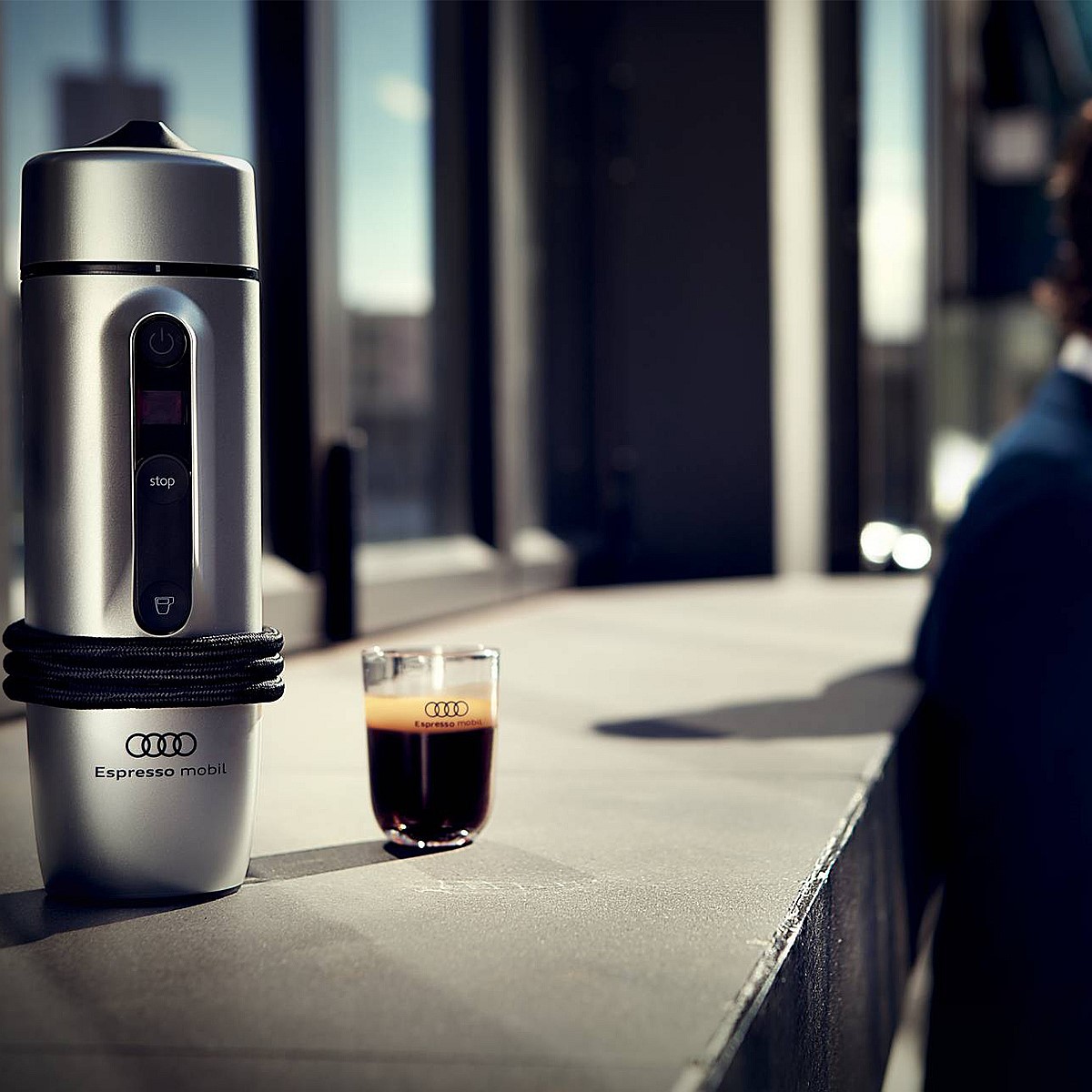 Audi coffee machine top