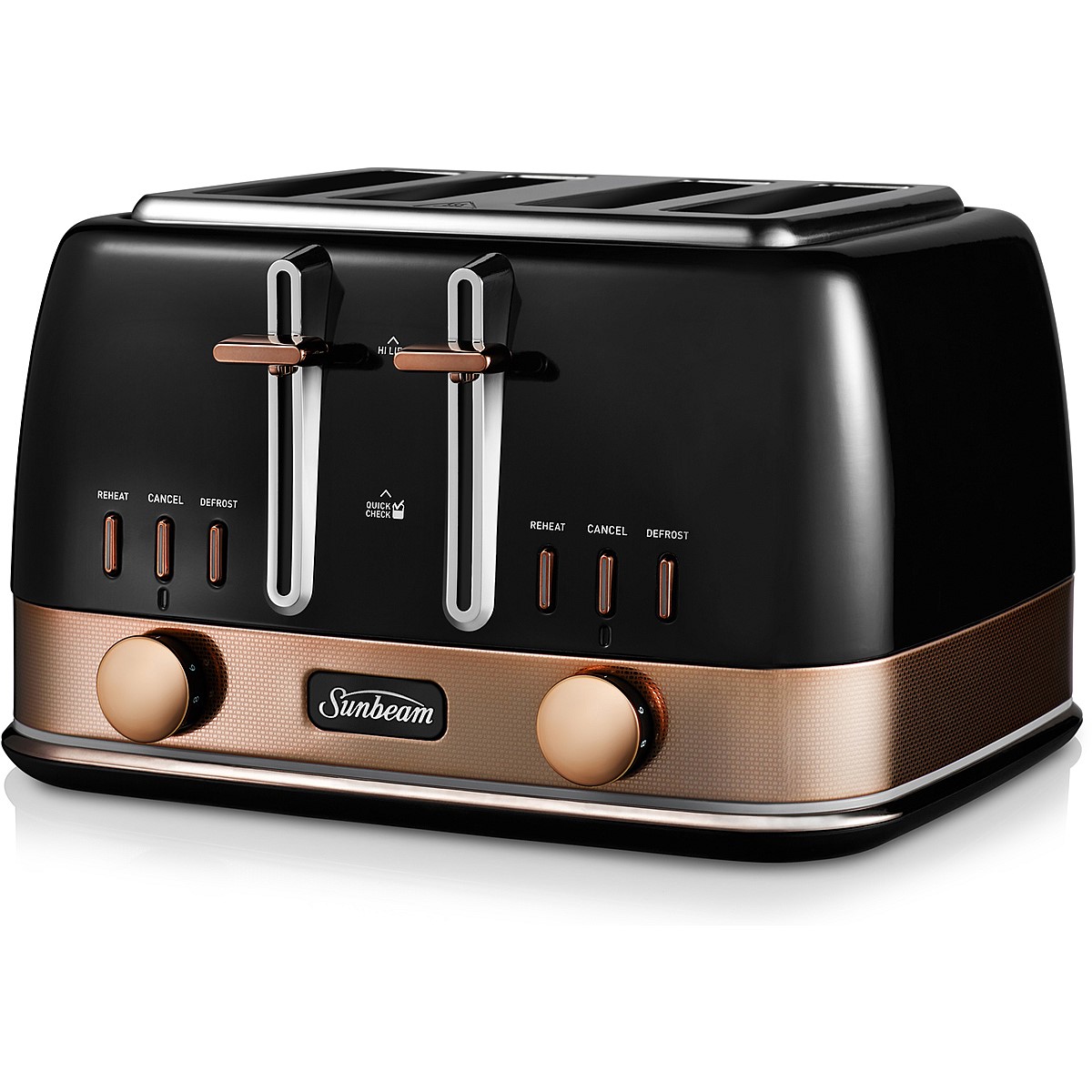 Home & Tech New York Collection 4 Slice Toaster