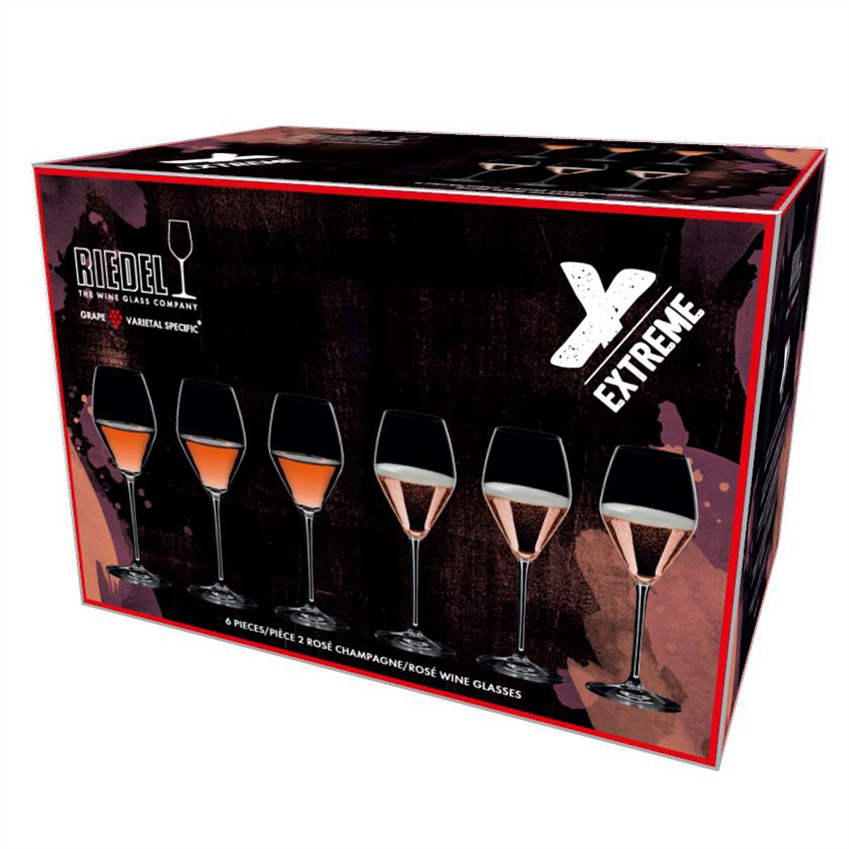 Riedel - Extreme Rose/Champagne Wine Glass, Set of 2