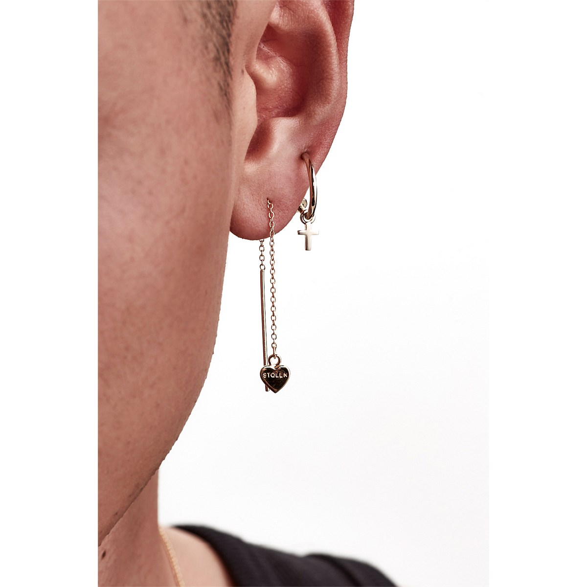 Earrings Falling Stolen Heart Earring