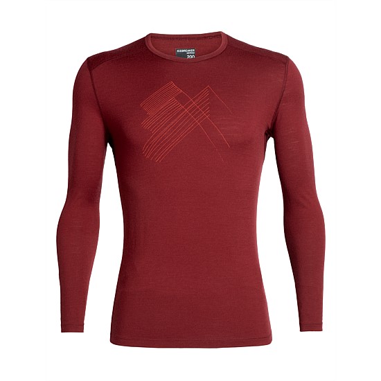 Men's 200 Oasis Long Sleeve Crewe Snap Head