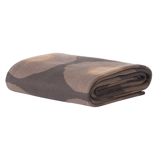 Sunflower Cotton Knit Throw