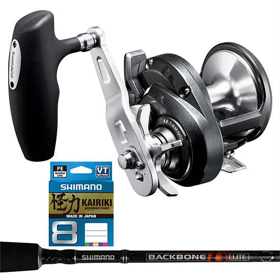 Jig Set Torium 20PG Rod and Reel set