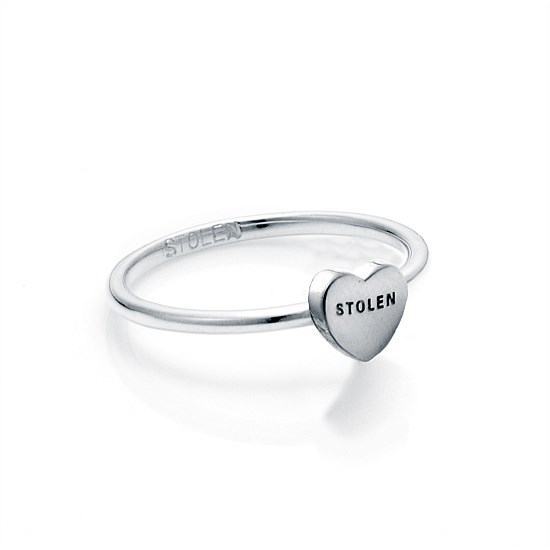 Stolen Baby Heart Ring