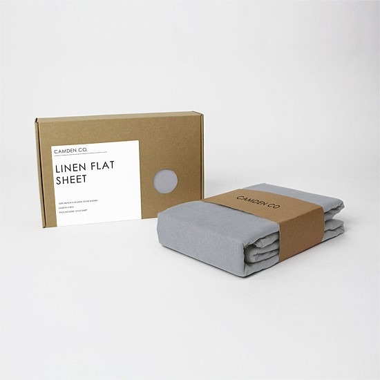 French Flax Linen Flat Sheet
