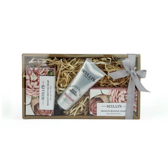 Peony Kraft HC & Soap Gift