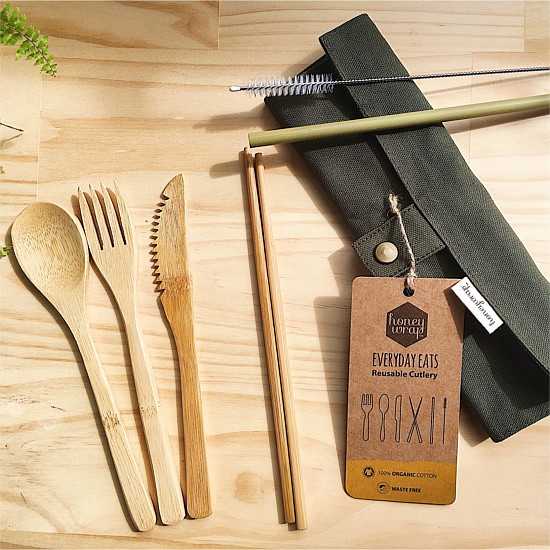 Everyday Eats Reusable Cutlery Set Everyday Eats Reusable Cutlery Set