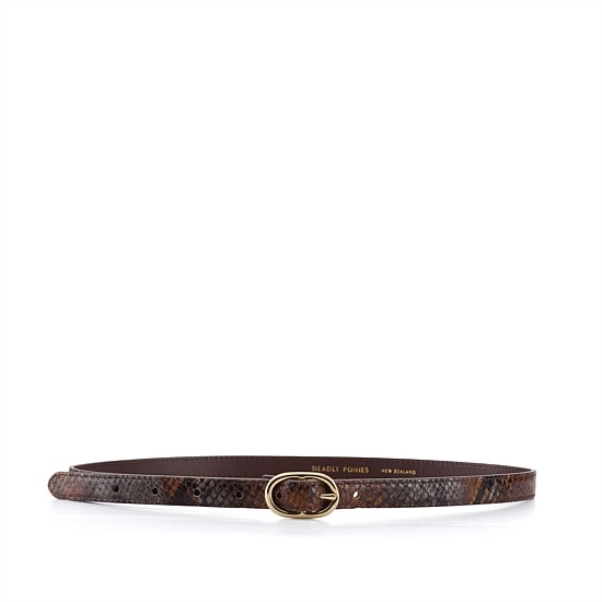 Slim Belt Python - Saddle