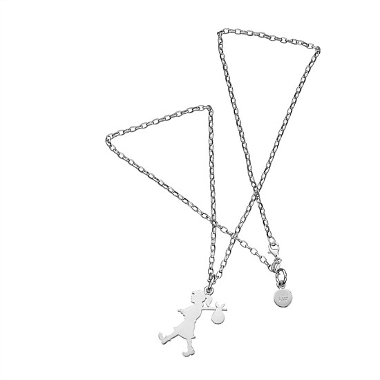 KWJ Large Runaway Girl Pendant