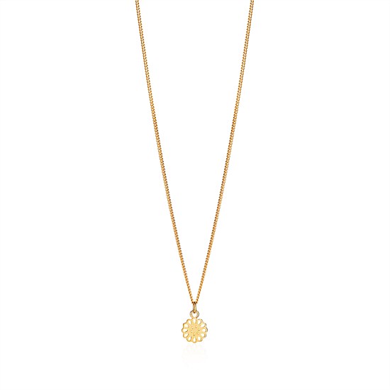 Lotus Petite Pendant 9CT Yellow Gold