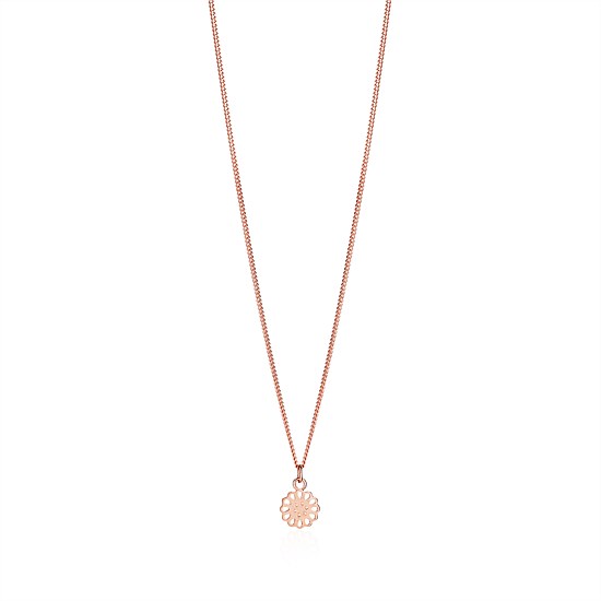 Lotus Petite Pendant 9CT Rose Gold