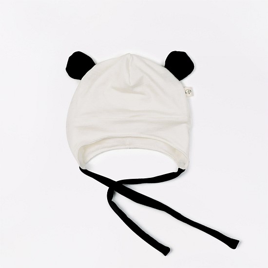 Merino Panda Bonnet