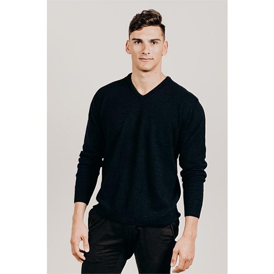 Kapeka-Sweater-V-Neck-MSilk-Mens