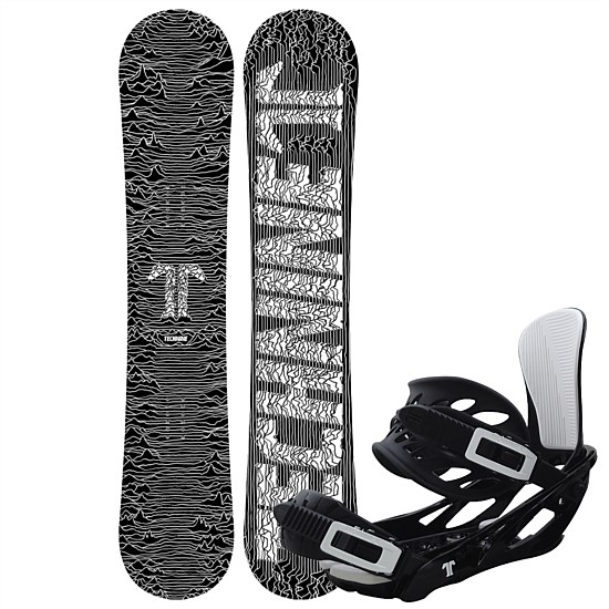 ICON Snowboard Package with ICON Binding - Large
