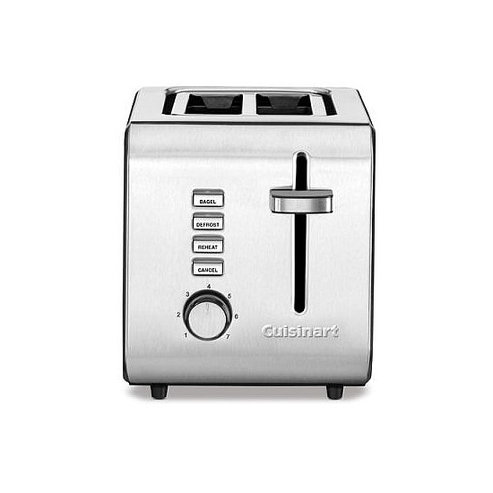 2 Slice Toaster Stainless Steel