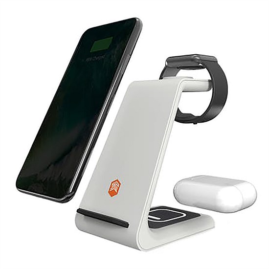 ChargeTree Charging Station for iPhone / Apple Watch / AirPods - White