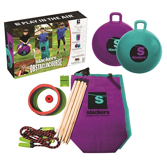 Ninja Obstacle Course w/bounce balls