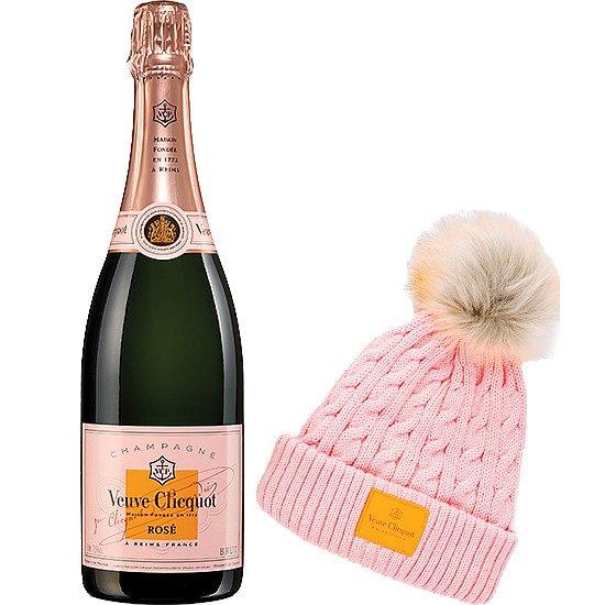 Rose and Pink Beanie