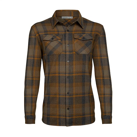 Mens Lodge LS Flannel Shirt