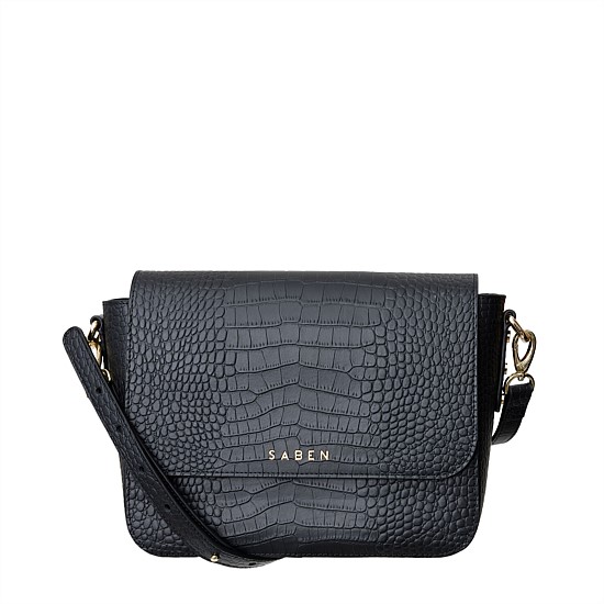 Holly Recycled Leather Crossbody