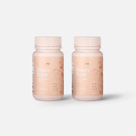 Beauty Boost Vegan Collagen Activator Capsules Twin Pack