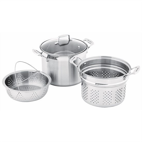 Impact 3 Piece 24cm Multi Pot Set