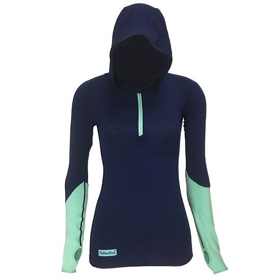 Womens 1/4 Zip Hoodie Ultra