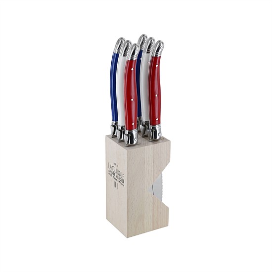 Knife Block Set Tricolour