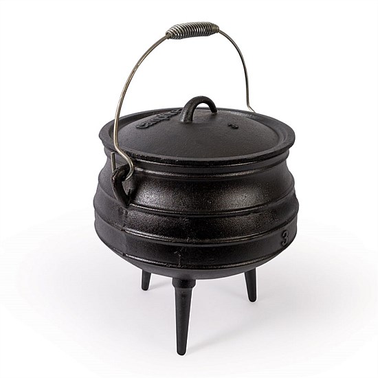 8L Potjie Pot Cast Iron